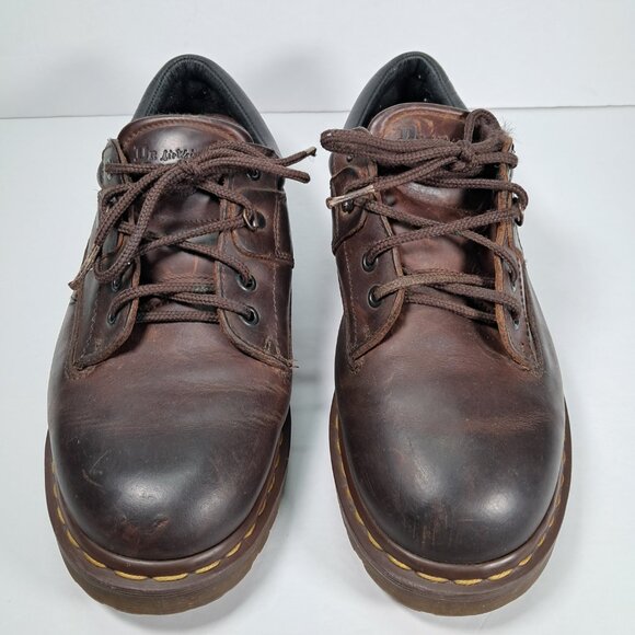 Dr Martens Vintage Oxford Shoes Men UK 9 Brown US 10 Leather 7733 England - Picture 5 of 16
